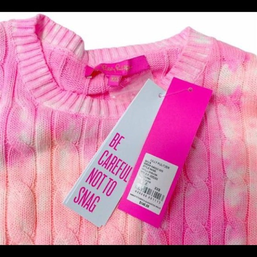 Lilly Pulitzer Skylla Sweater Tie Dye - New Women